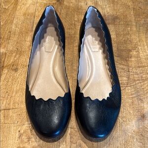 Chloe Black Flats